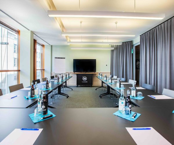 Plaza Cubes DE Meeting Room Gaudi and Warhol